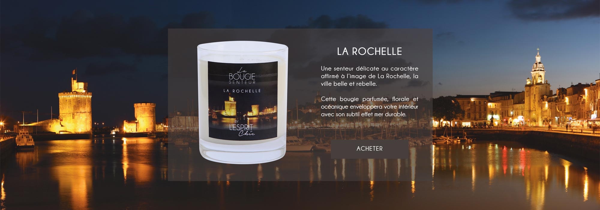Parfum d'Ambiance La Rochelle - Senteur La Rochelle - L'esprit Chic
