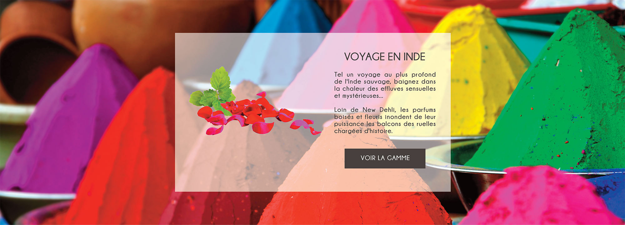 Parfum d'Ambiance Voyage en Inde - Senteur Voyage en Inde - L'esprit Chic